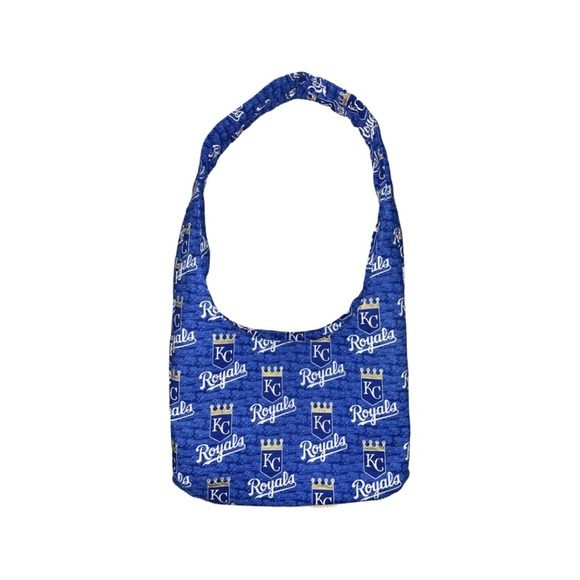 KC Royals Handcrafted Tote Bag Purse Reversible - Picture 1 of 9